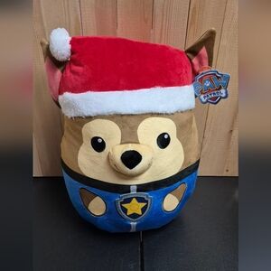 NEW WITH TAGS Pae Patrol Chase Christmas squish